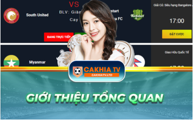 Cakhiatv - Trải nghiệm xem bóng đá trực tuyến tuyệt vời